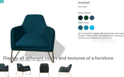 Transforming Furniture E-commerce with DSIMILAR’s 3D Product Configurator