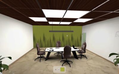 Interactive Interior Wall Panel 3D Configurator for Commercial & Corporate Spaces