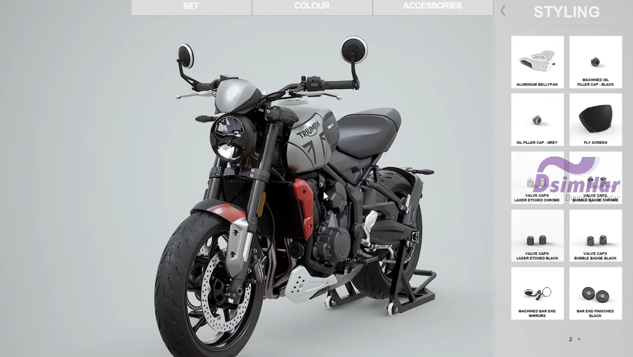 Customize Your Bike with a Real-Time 3D Experience
