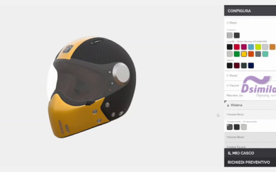 Portfolio: Custom Helmet Design Platform with 3D Visualization Experience