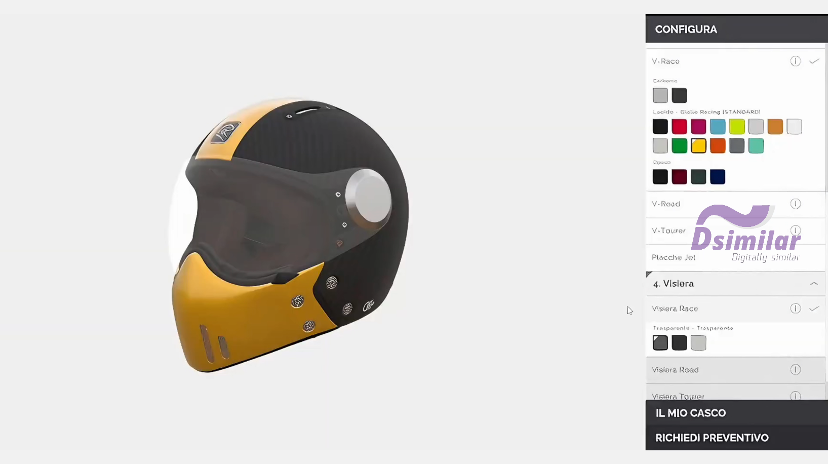 bike helmet configurator