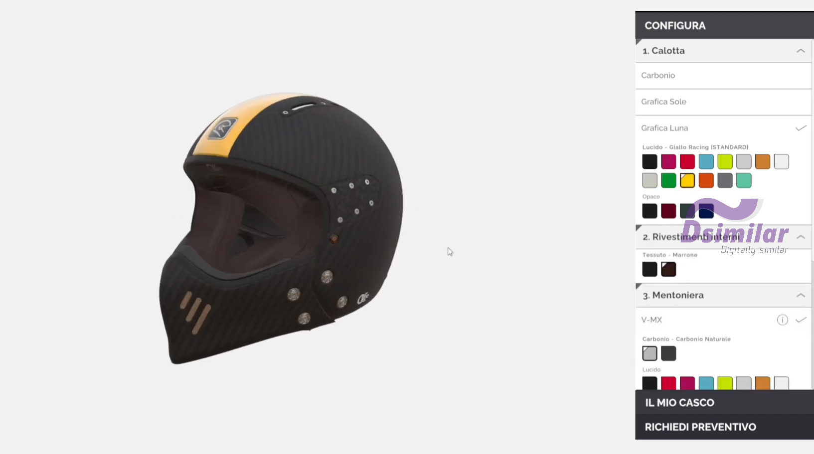 bike helmet configurator