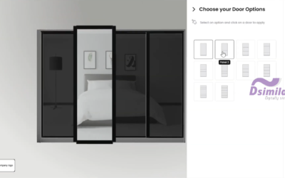 Portfolio: Interactive Wardrobe Configurator for Seamless Furniture Customization