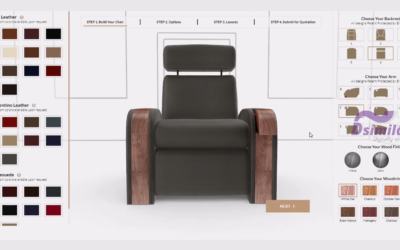 Portfolio: Customize Your Recliner with an Interactive 3D Experience