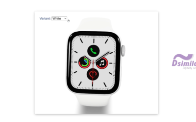 Portfolio: Smartwatch 3D Configurator Enhancing E-commerce with Interactive Product Visualization