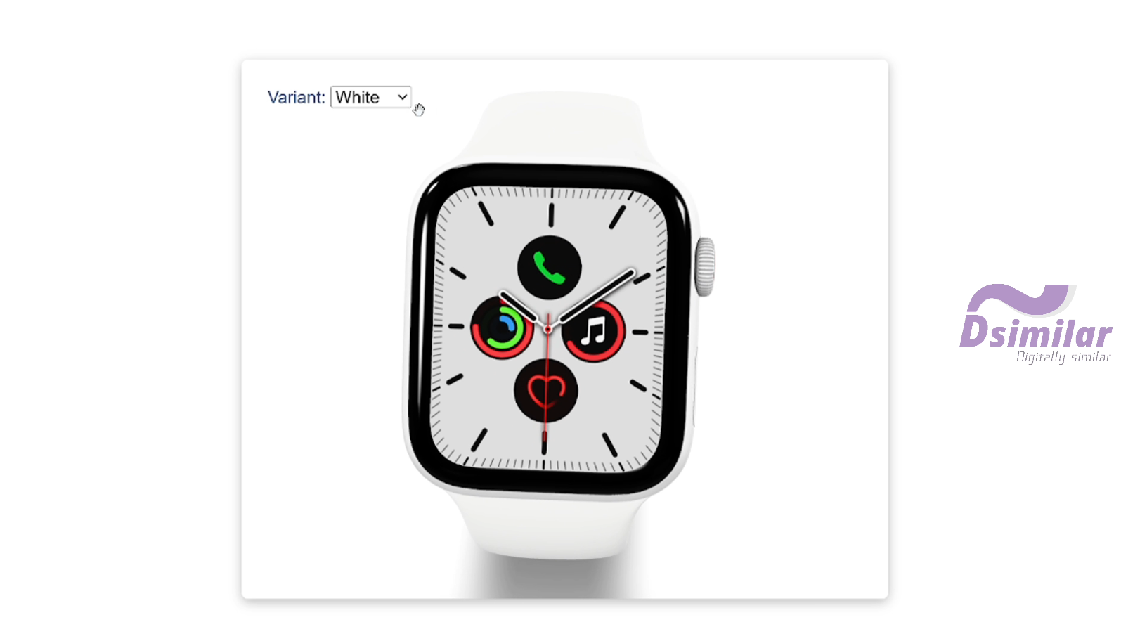 smartwatch configurator