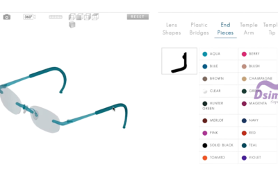 Portfolio: Try-On & Customize Eyeglasses with a 3D Interactive Experience