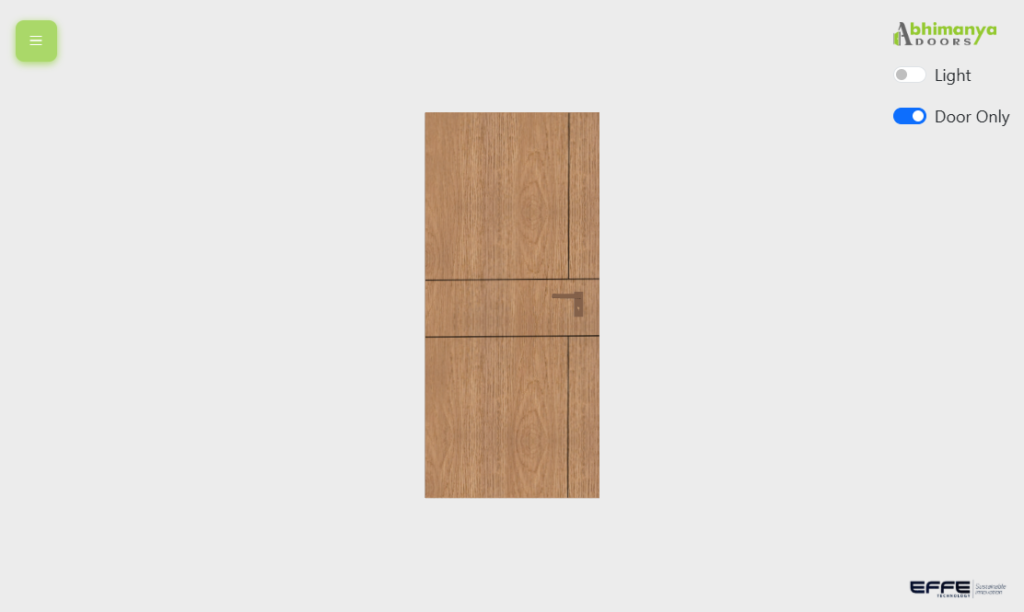 3D door configurator